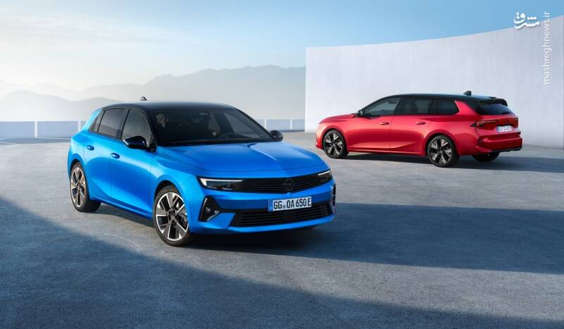 عکس/ اولین هاچبک برقی اوپل