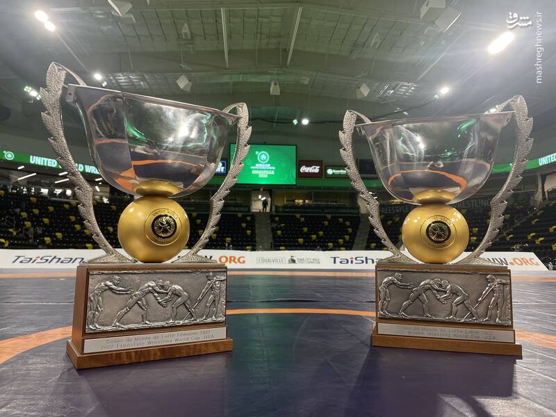 عکس/ تیم ملی کشتی ایران نایب قهرمان شد