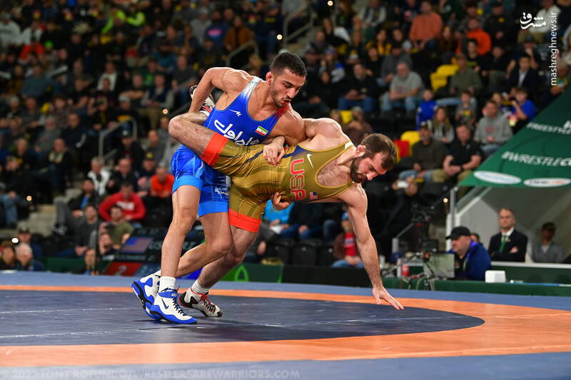 عکس/ تیم ملی کشتی ایران نایب قهرمان شد