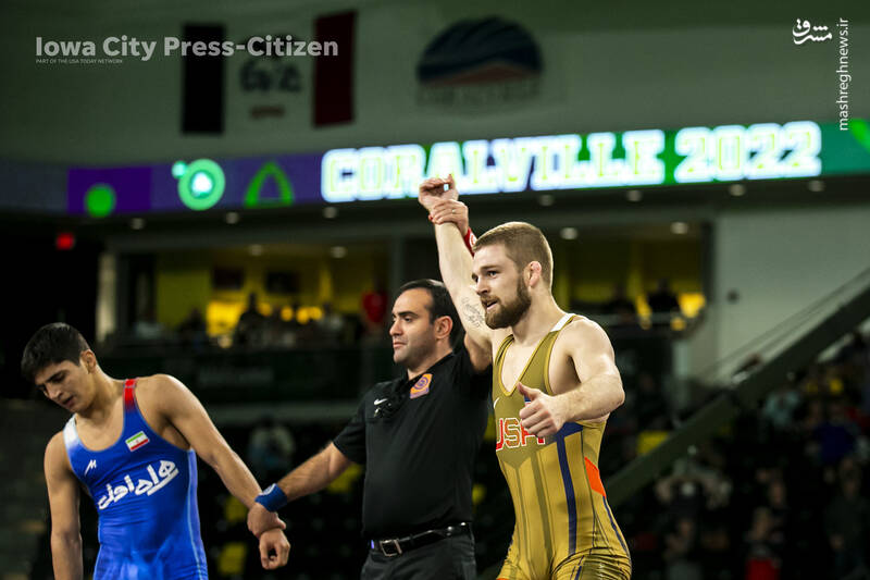 عکس/ تیم ملی کشتی ایران نایب قهرمان شد