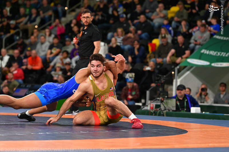 عکس/ تیم ملی کشتی ایران نایب قهرمان شد