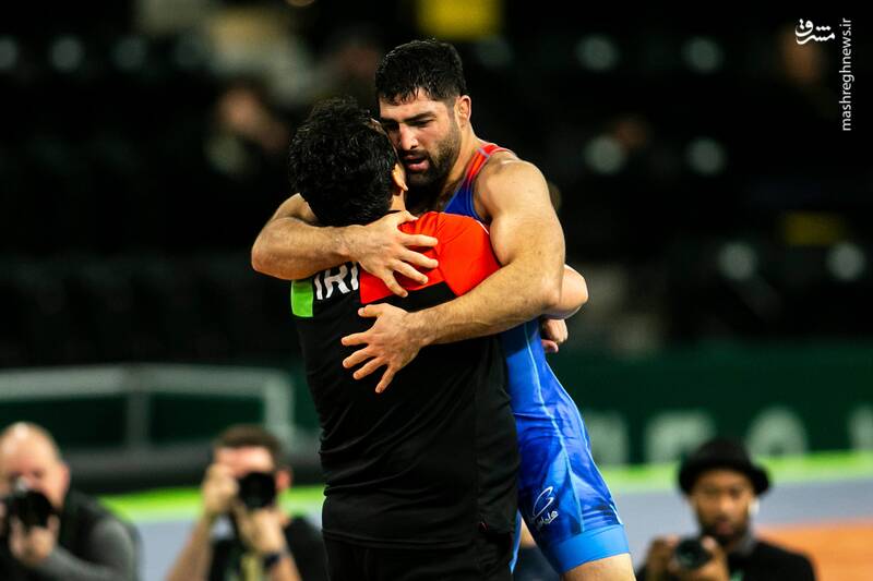عکس/ تیم ملی کشتی ایران نایب قهرمان شد