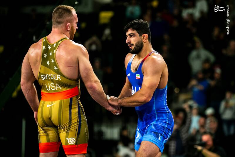 عکس/ تیم ملی کشتی ایران نایب قهرمان شد