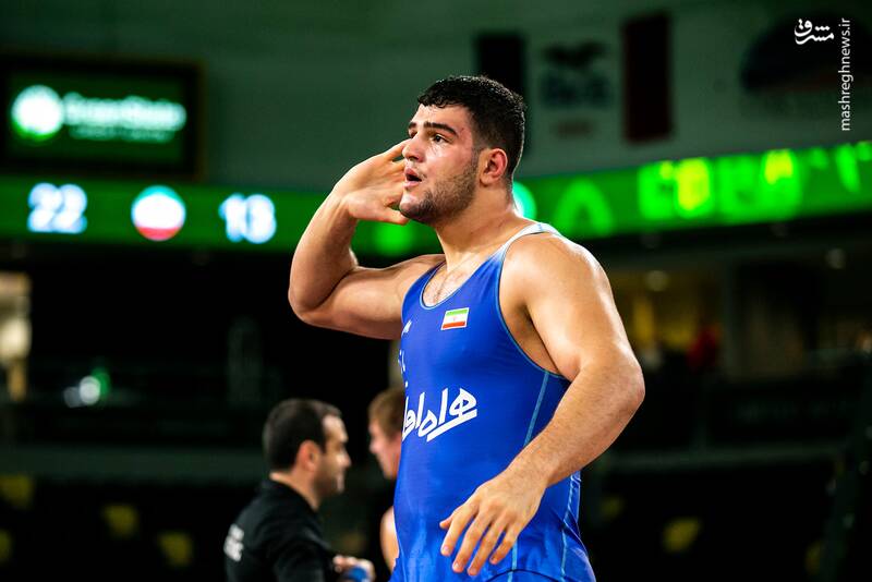 عکس/ تیم ملی کشتی ایران نایب قهرمان شد