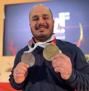 یک طلا و یک نقره رضا دهدار در وزنه‌برداری قهرمانی جهان/ اولین طلای ایران در کلمبیا