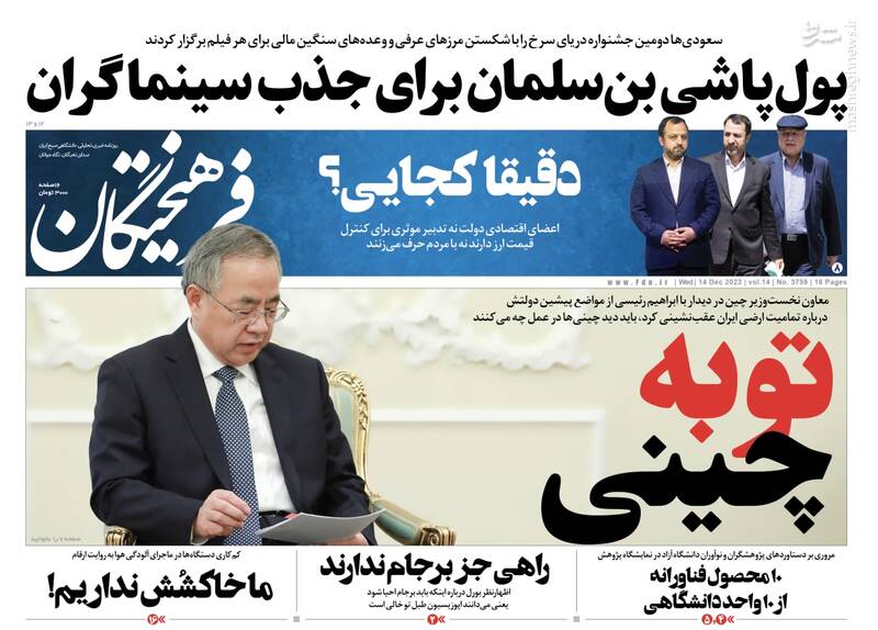 عکس/ توبه چینی