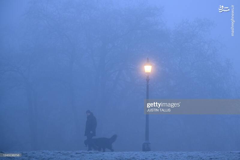 عکس/ اسکاتلند یخ زد