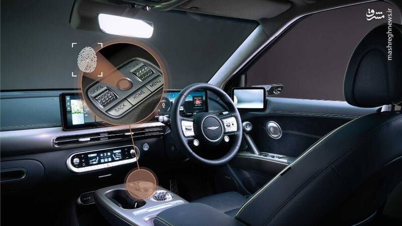 اولین خودروی دارای سیستم تشخیص چهره +عکس