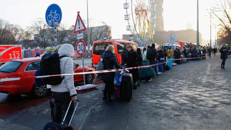 تصاویر جدید از ترکیدن آکواریوم غولپیکر برلین