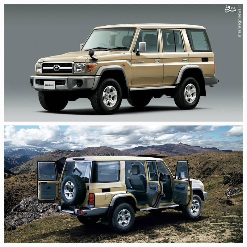 تویوتا لندکروز؛ از دیروز تا امروز +عکس