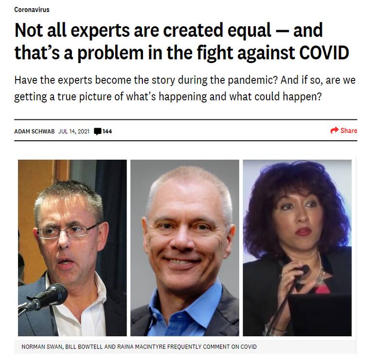 کارشناس قلابی پزشکی، عامل کروناهراسی در تلویزیون دولتی «ABC» استرالیا+عکس و فیلم