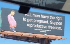 برای مرد، برابری، بارداری!+ عکس