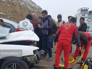 4 کشته و 1 مصدوم در برخورد پژو با دنا