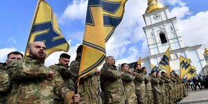 دیدار نظامیان اوکراینی و صهیونیست در اراضی اشغالی