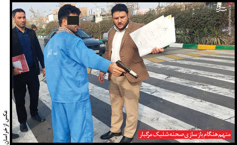 شلیک در قرار سیاه +عکس