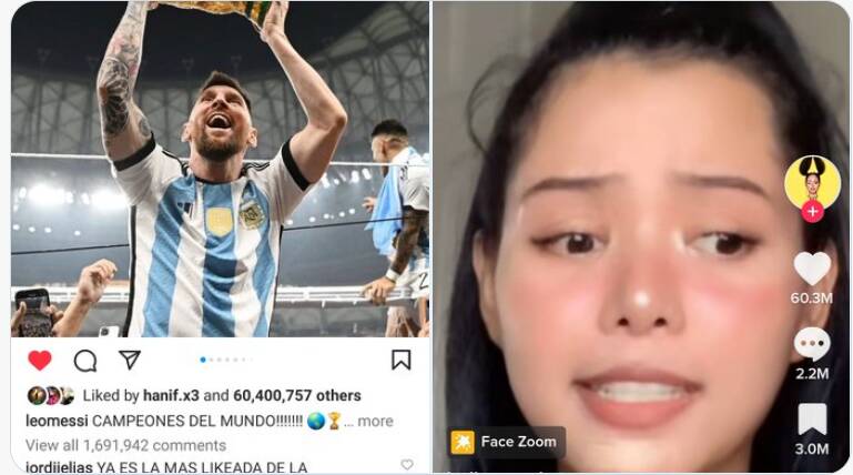 تاریخسازی مسی در تمامی شبکههای اجتماعی