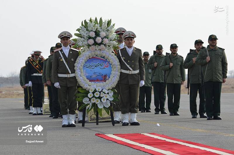 عکس/ استقبال از پیکر مطهر شهدای گمنام در ارومیه