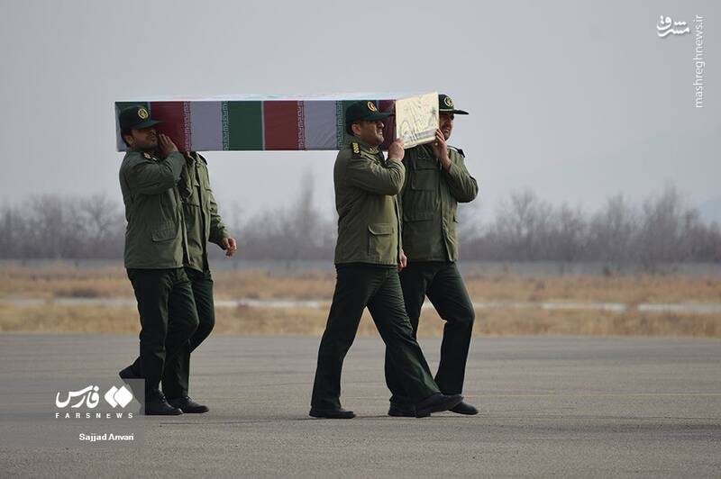 عکس/ استقبال از پیکر مطهر شهدای گمنام در ارومیه