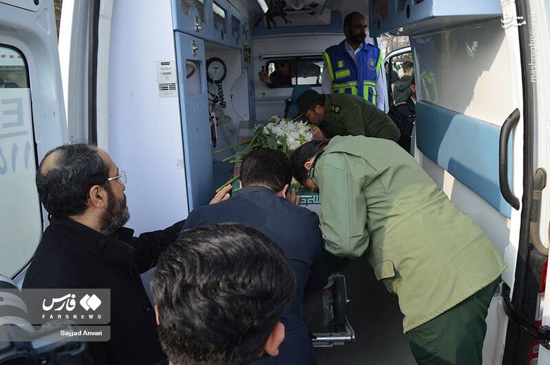 عکس/ استقبال از پیکر مطهر شهدای گمنام در ارومیه