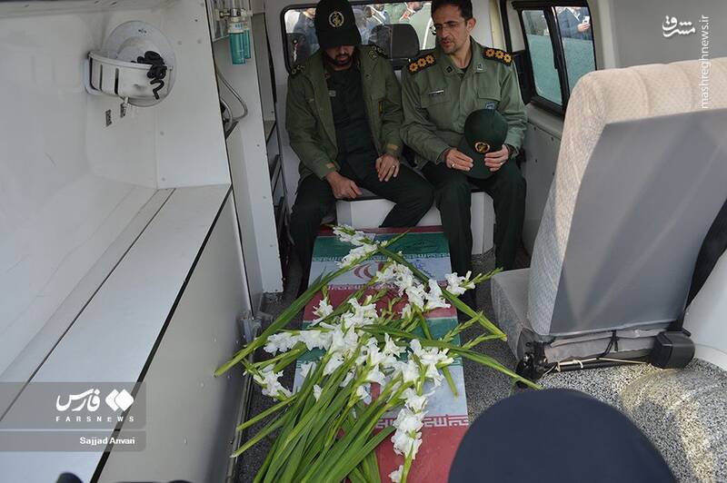 عکس/ استقبال از پیکر مطهر شهدای گمنام در ارومیه