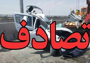 چهار کشته و مصدوم در پی برخورد سواری با آمبولانس در جاده زنجان - بیجار