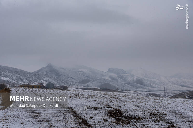 عکس/ طبیعت برفی کوهرنگ در اولین هفته زمستان