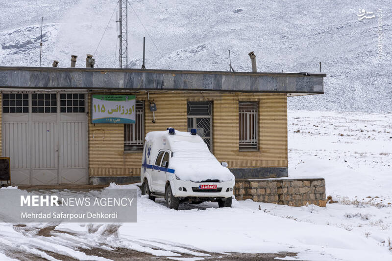 عکس/ طبیعت برفی کوهرنگ در اولین هفته زمستان