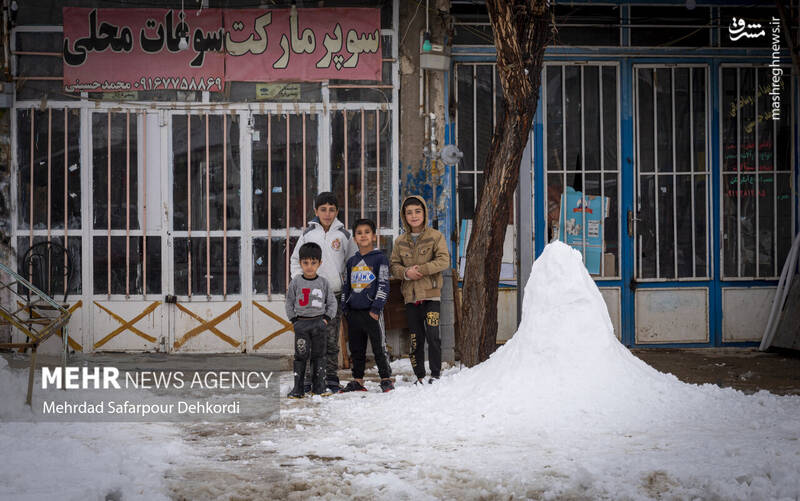 عکس/ طبیعت برفی کوهرنگ در اولین هفته زمستان