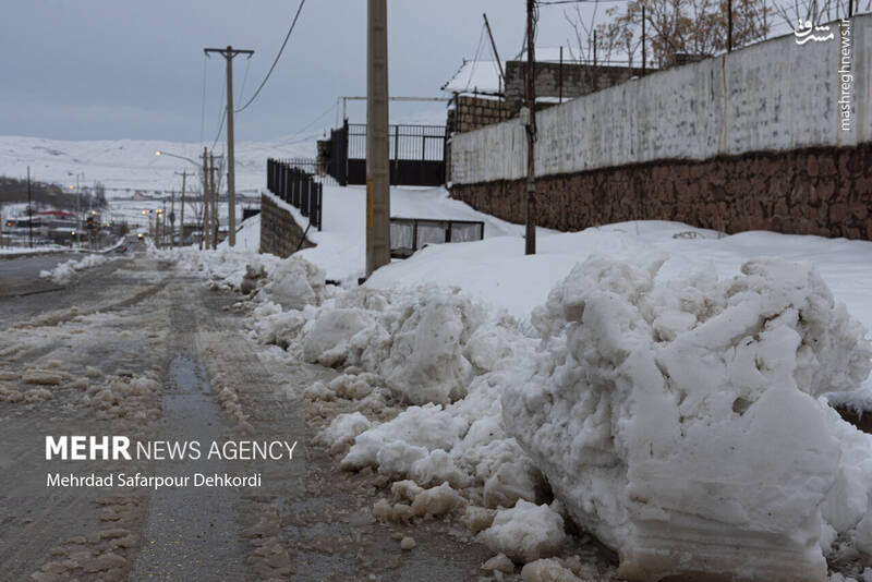 عکس/ طبیعت برفی کوهرنگ در اولین هفته زمستان