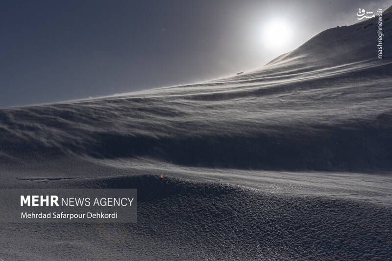 عکس/ طبیعت برفی کوهرنگ در اولین هفته زمستان