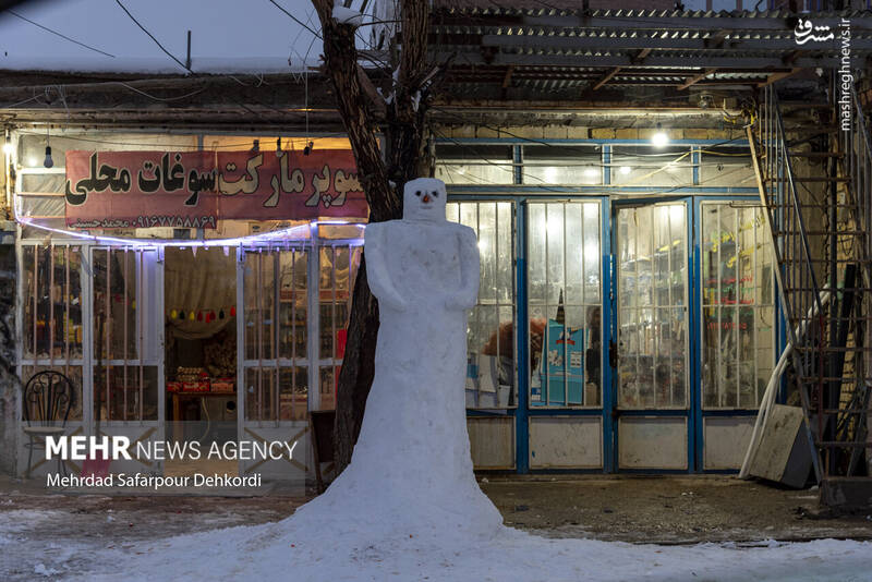 عکس/ طبیعت برفی کوهرنگ در اولین هفته زمستان