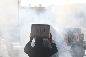 بدرقه ۲۰۰ شهید گمنام از معراج شهدا تهران
