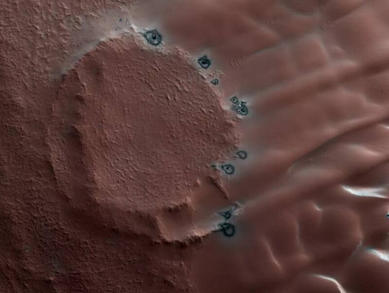 تصاویری شگفتانگیز از کریسمس مریخی!