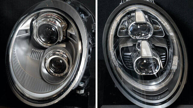 فناوری جدید چراغ پورشه شب را به روز تبدیل میکند