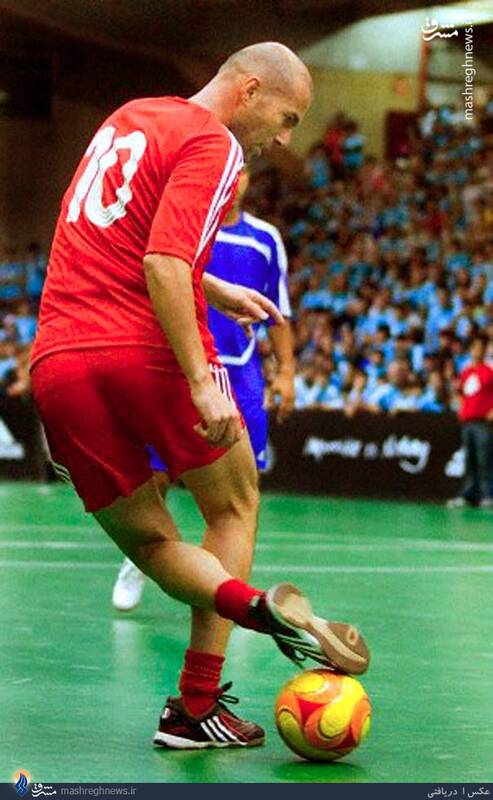 عکس/ تکنیک ناب "زیدان" در فوتسال!