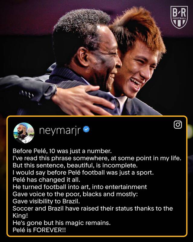 از رونالدو و مسی تا ساپینتو، نیمار و امباپه/ همه واکنشها به مرگ پله