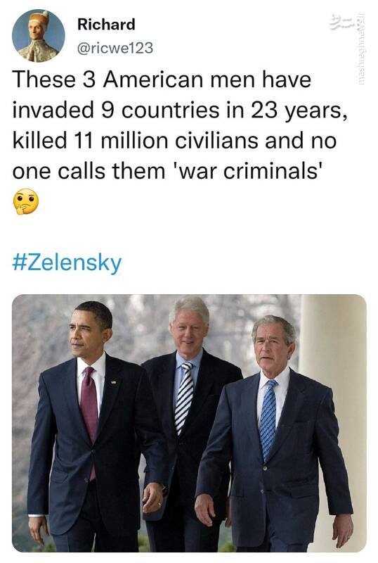 این ۳ مرد امریکایی ۱۱ میلیون غیرنظامی را کشتند+ عکس