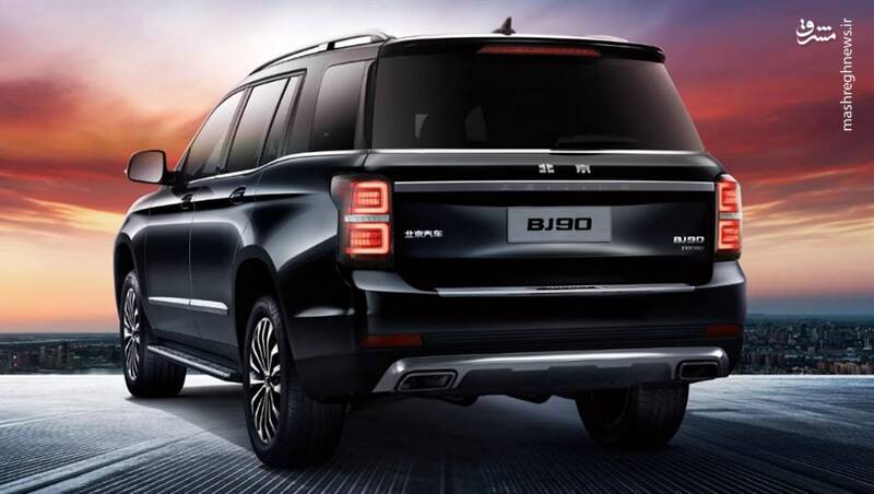 شاسی بلند چینی با پیشرانه مرسدس بنز +عکس