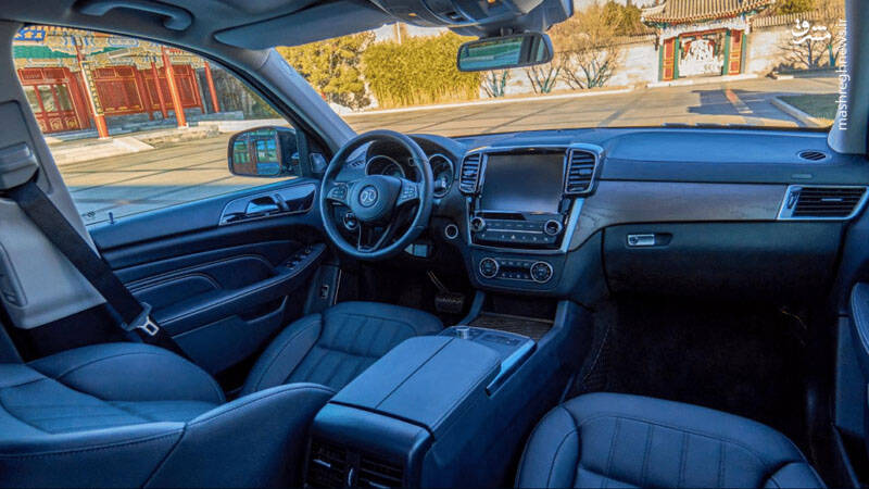 شاسی بلند چینی با پیشرانه مرسدس بنز +عکس