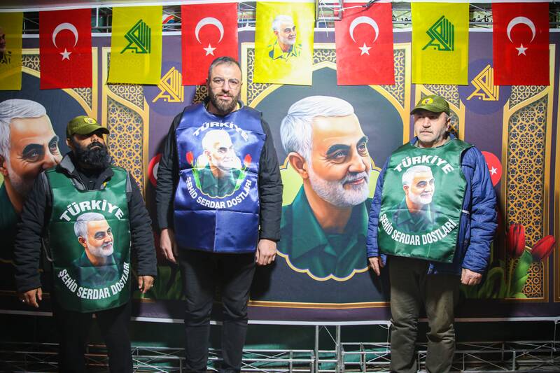 عهد دوباره جوانان ترکیه با حاجقاسم+ عکس