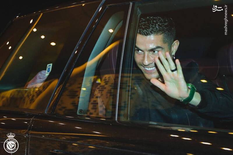 استقبال از رونالدو در بدو ورود به عربستان +عکس