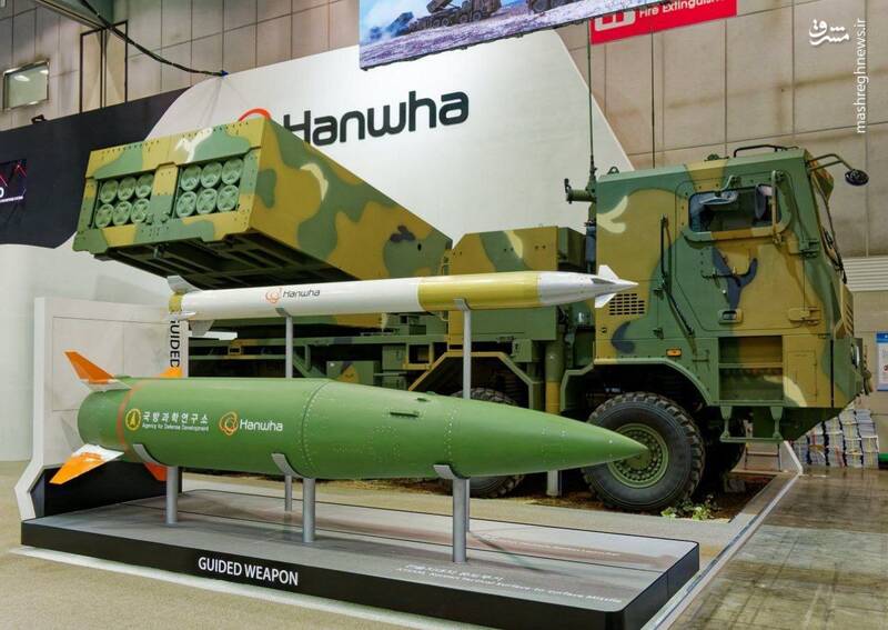 آزمایش موشک بالستیک نقطه زن توسط کره جنوبی +عکس