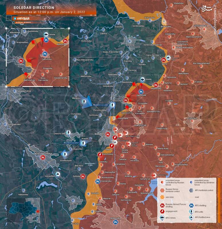 وزارت خارجه روسیه: ۶۳ نظامی روس در حمله هیمارسهای اوکراینی کشته شدند/ پدافند هوایی روسیه پهپادهای اوکراینی را در کریمه رهگیری کرد/ تزریق جان تازه به نیروی هوایی روسیه با جنگندههای سوخو۳۴ +نقشه و تصاویر
