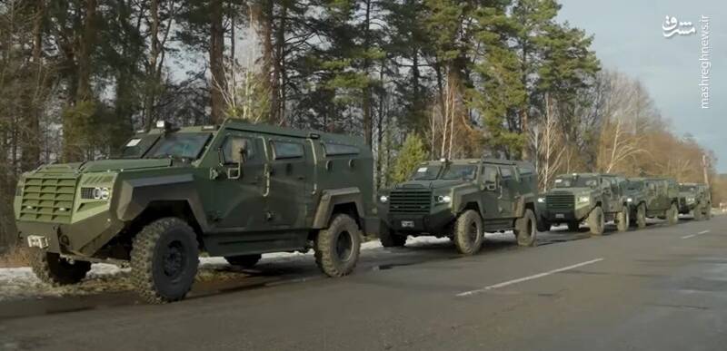 تحویل ۱۰۰ دستگاه زره پوش کانادایی به ارتش اوکراین
