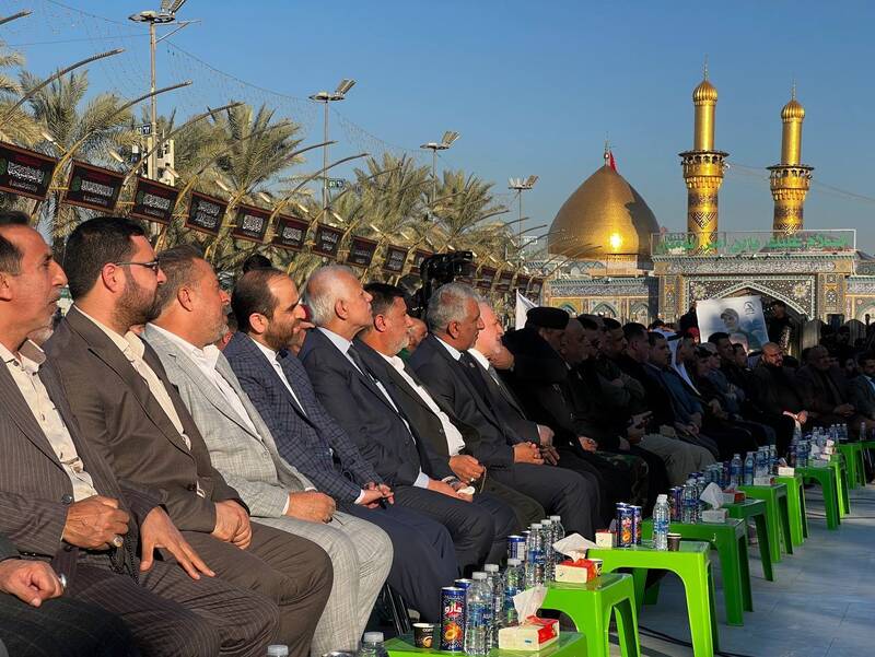 حال و هوای بینالحرمین در سالروز شهادت حاج قاسم +عکس