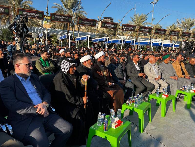 حال و هوای بینالحرمین در سالروز شهادت حاج قاسم +عکس