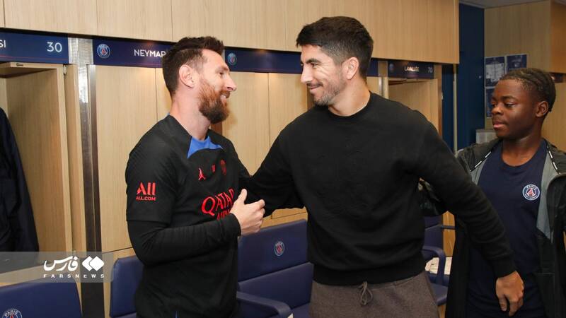 بازگشت مسی به پاریس +عکس و فیلم