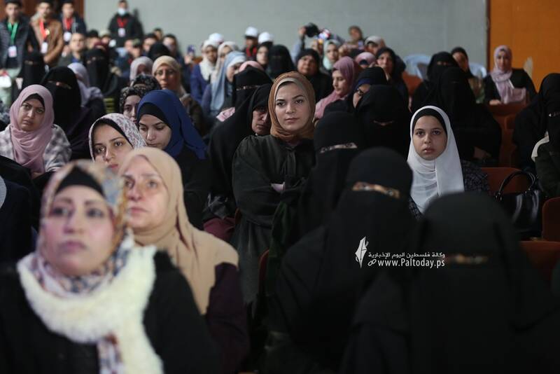 مراسم بزرگداشت سالروز شهادت سردار سلیمانی در نوار غزه +عکس