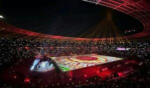 افتتاحیه مسابقات جام خلیج فارس در بصره عراق