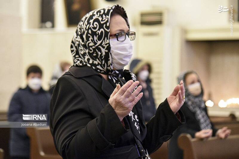 عکس/ مراسم تولد و غسل تعمید عیسی مسیح علیهالسلام